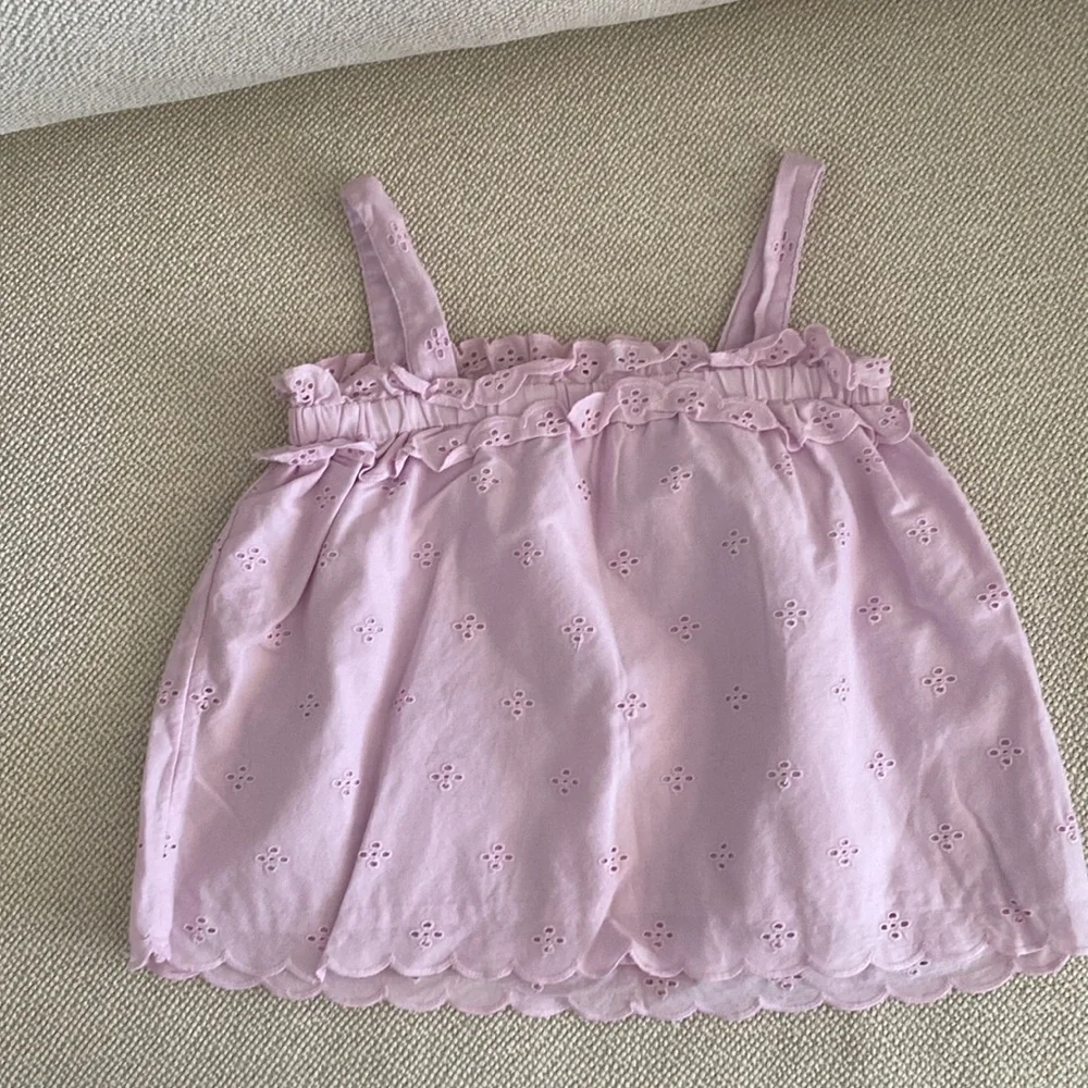 Baby GAP Toddler Eyelet Tank Top